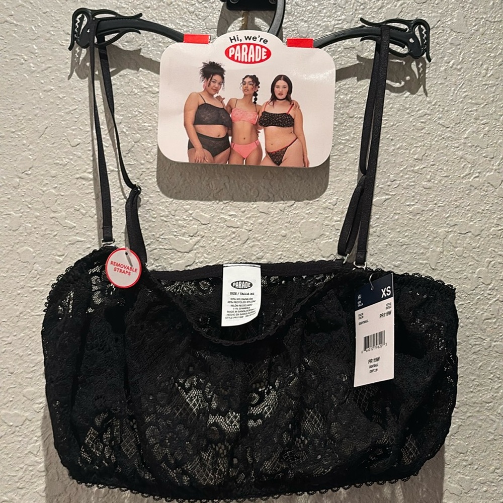 Lace bra